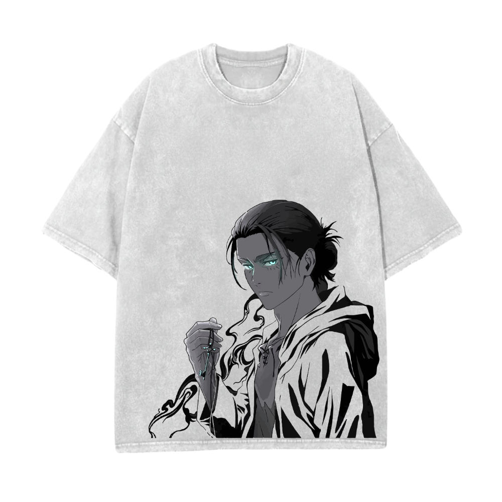 EREN OVERSIZE T-SHIRT - ATTACK ON TITAN