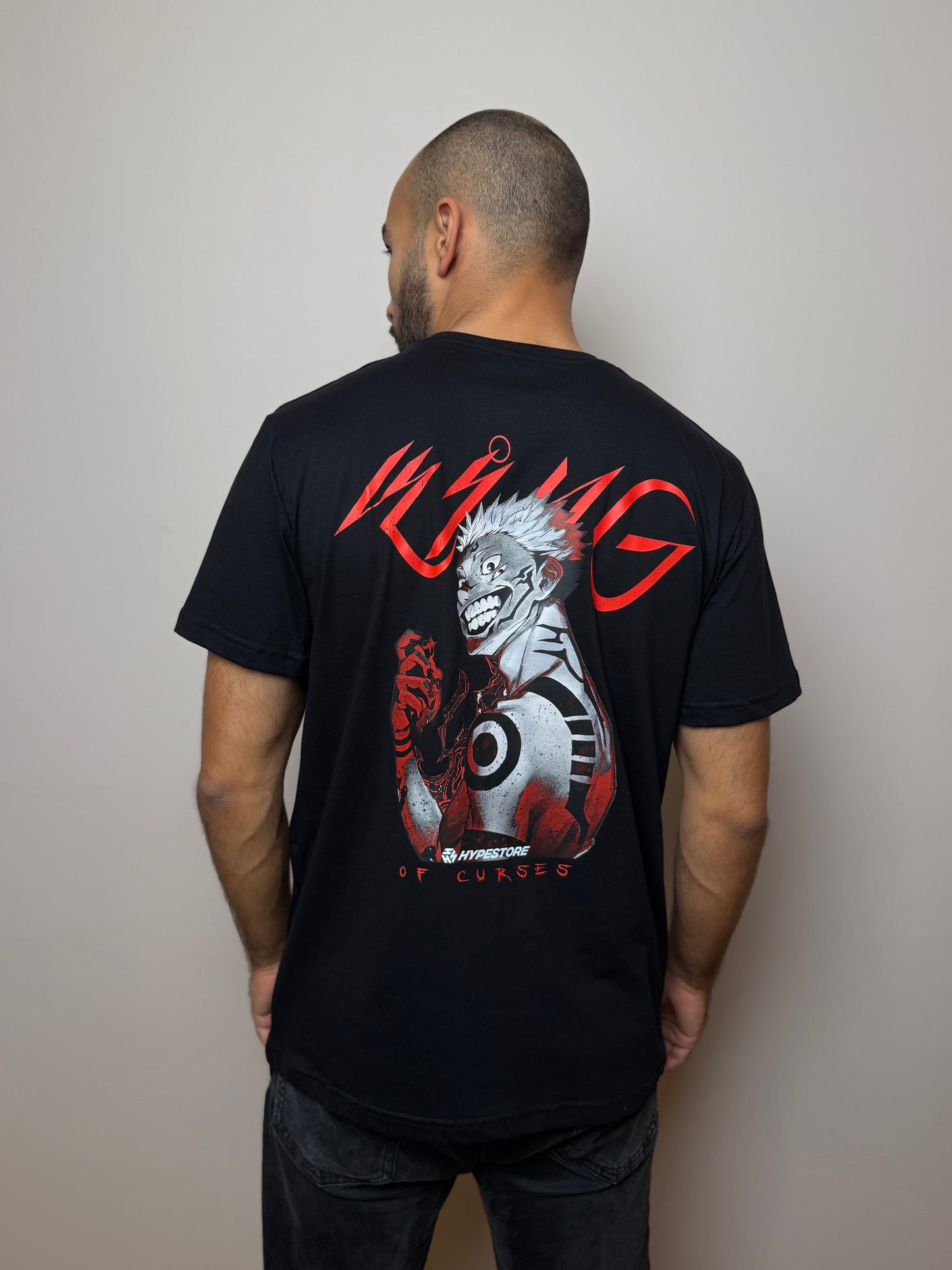 SUKUNA TRICOU OVERSIZE - JUJUTSU KAISEN