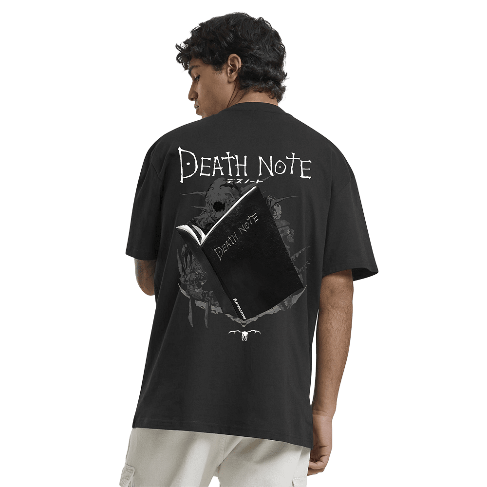 DEATH NOTE TRICOU OVERSIZE - DEATH NOTE