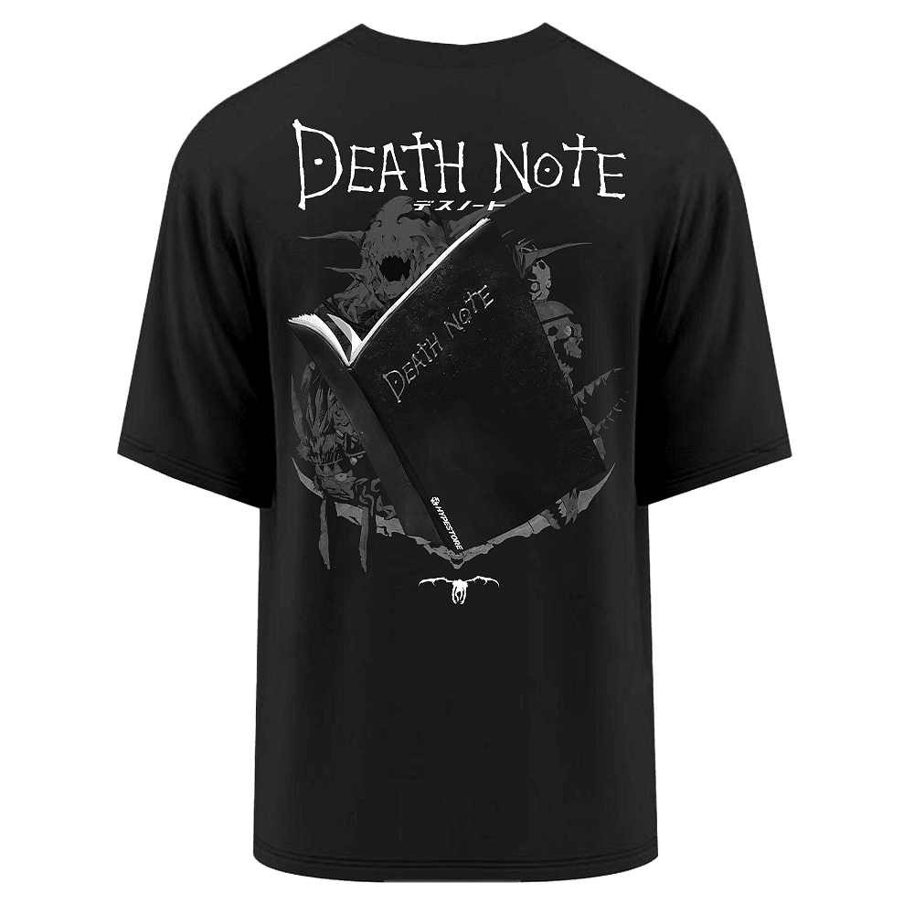 DEATH NOTE TRICOU OVERSIZE - DEATH NOTE
