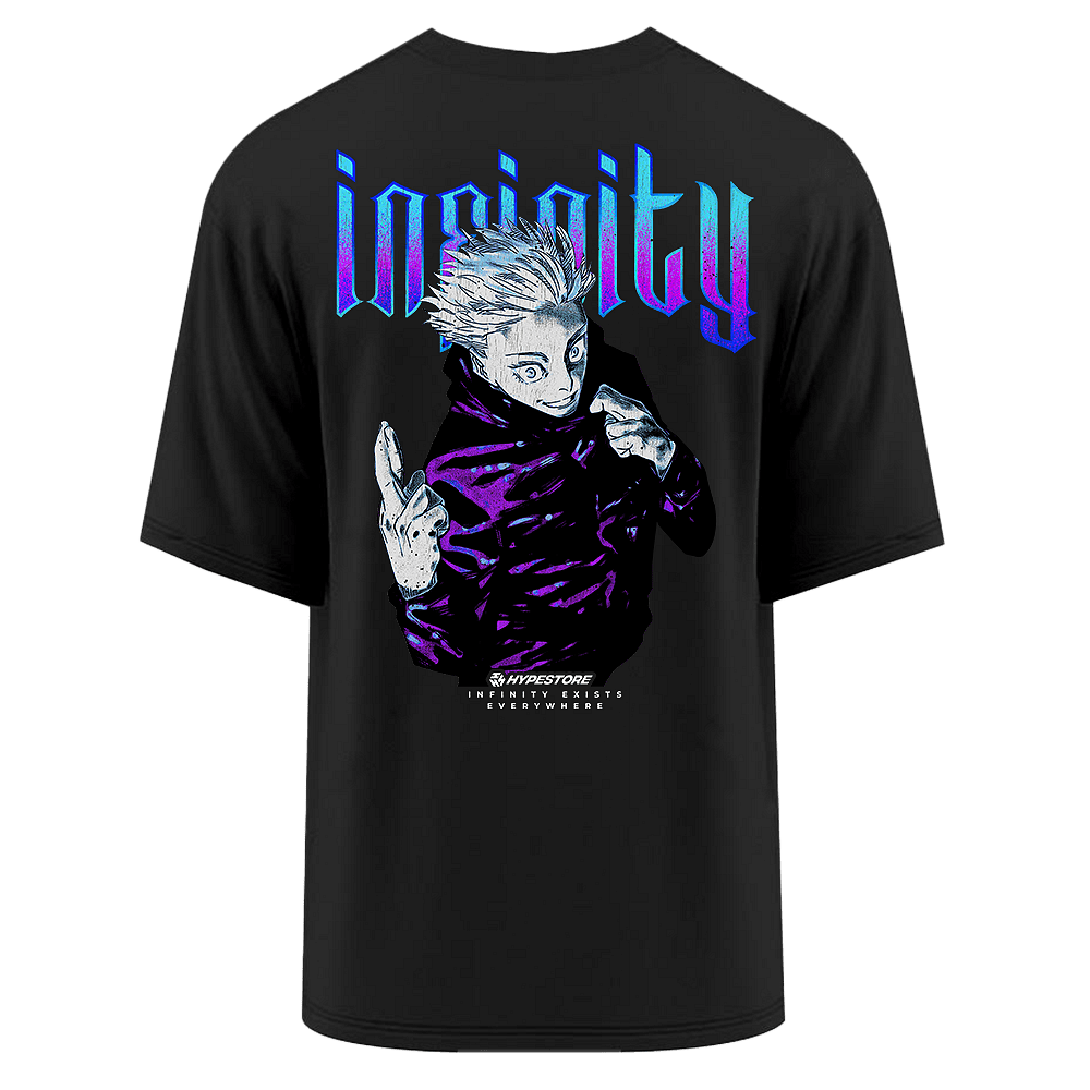 GOJO TRICOU OVERSIZE - JUJUTSU KAISEN