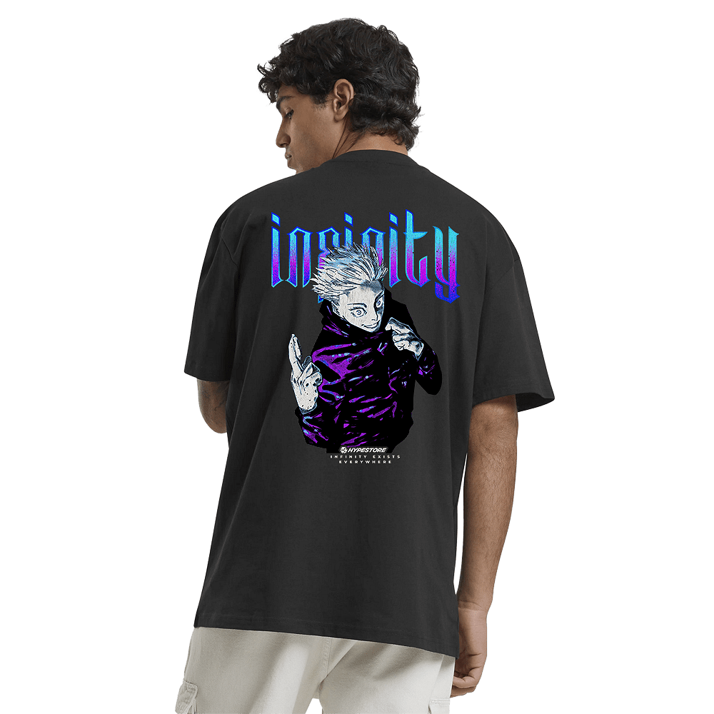GOJO TRICOU OVERSIZE - JUJUTSU KAISEN