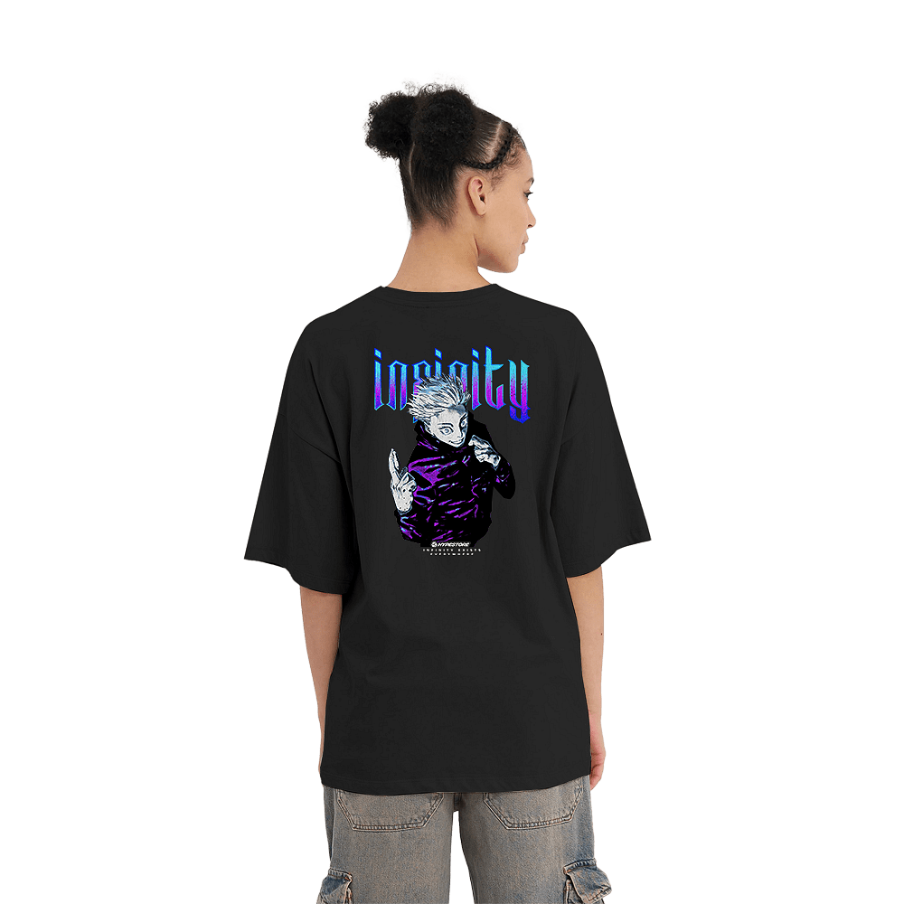 GOJO TRICOU OVERSIZE - JUJUTSU KAISEN