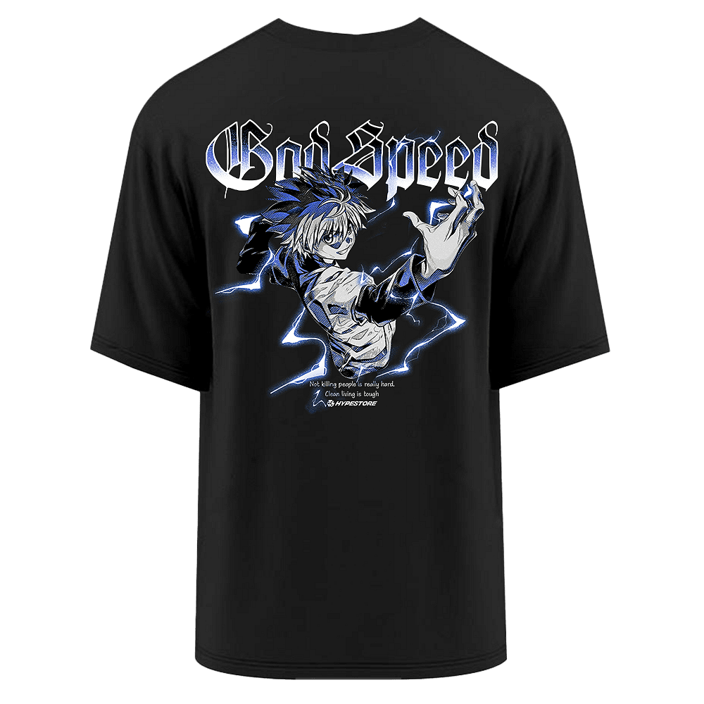 KILLUA TRICOU OVERSIZE - HUNTER X HUNTER