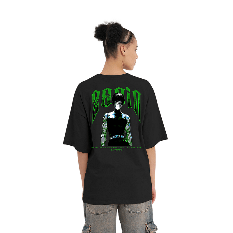 MAKI TRICOU OVERSIZE - JUJUTSU KAISEN