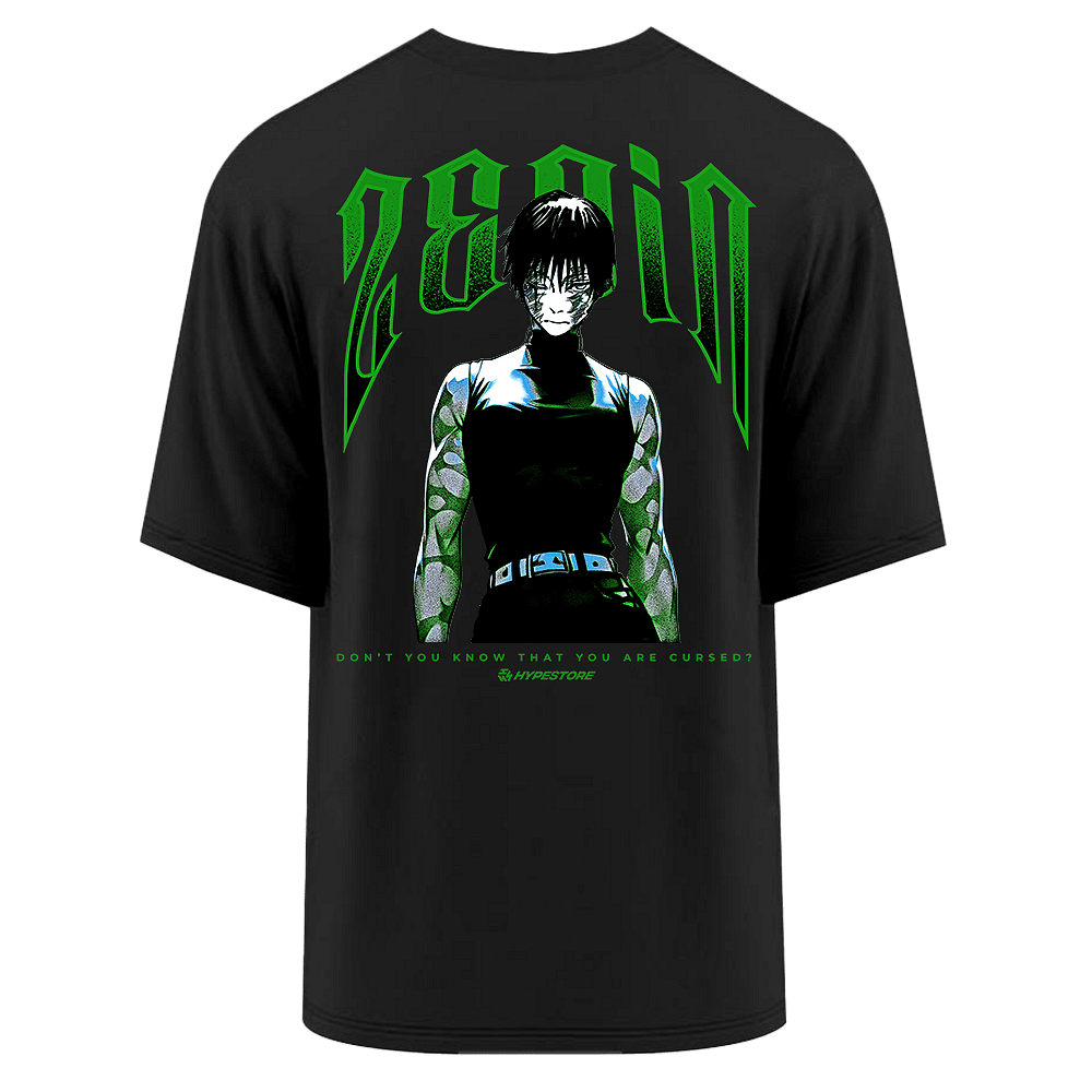 MAKI TRICOU OVERSIZE - JUJUTSU KAISEN
