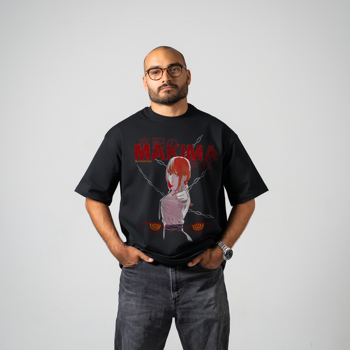 MAKIMA TRICOU OVERSIZE - CHAINSAW MAN