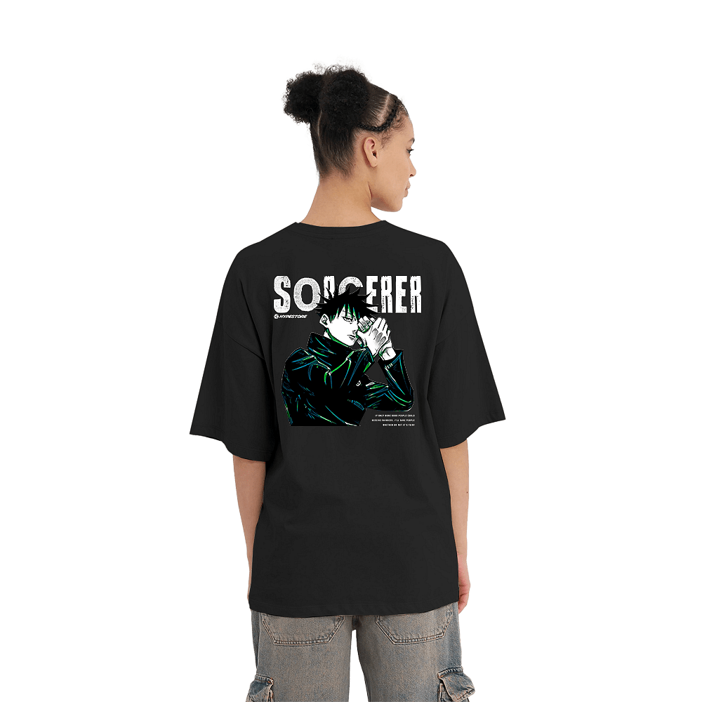 MEGUMI TRICOU OVERSIZE - JUJUTSU KAISEN
