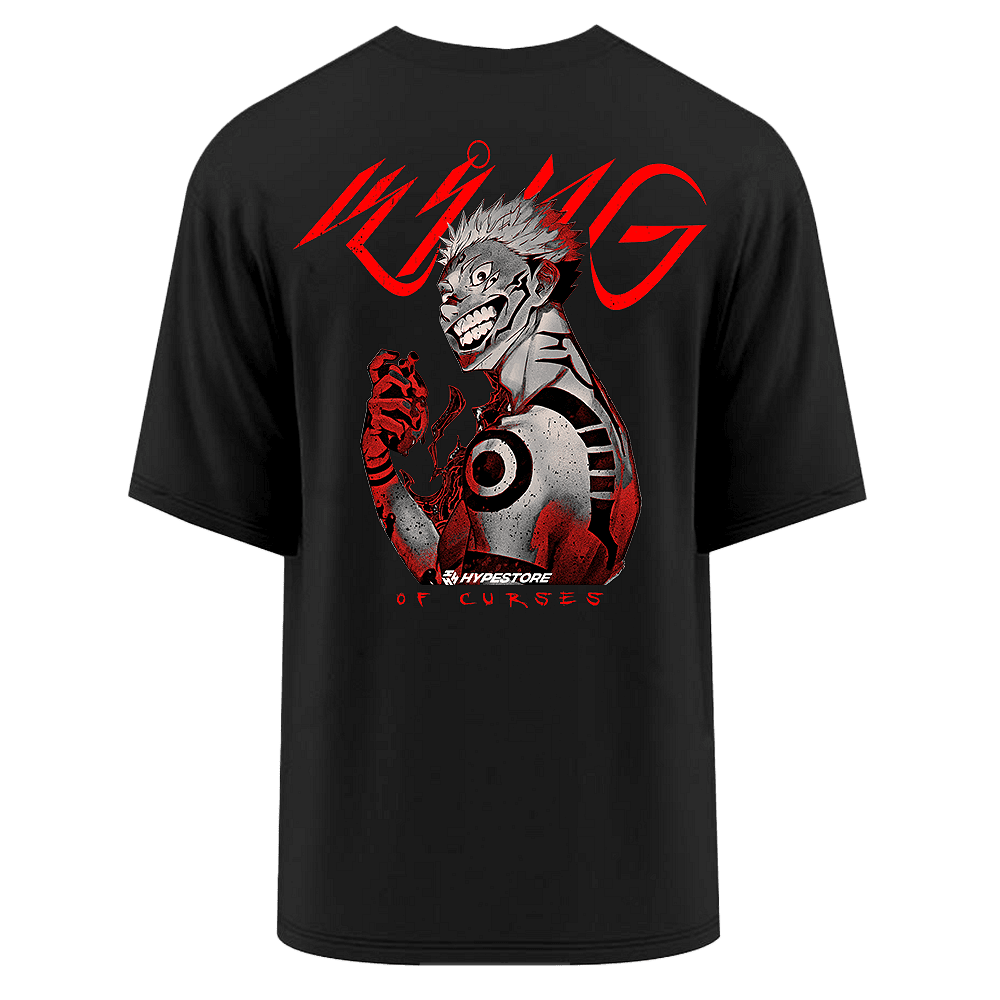 SUKUNA TRICOU OVERSIZE - JUJUTSU KAISEN
