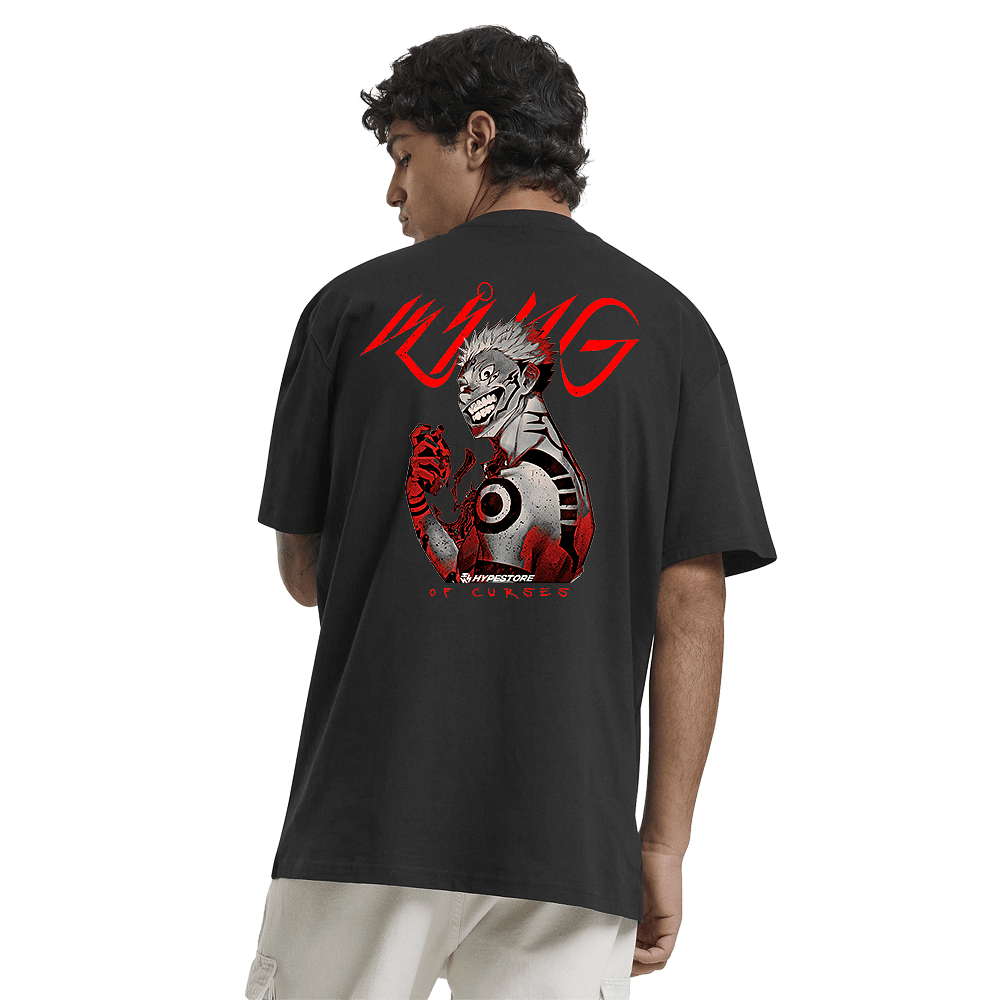 SUKUNA TRICOU OVERSIZE - JUJUTSU KAISEN