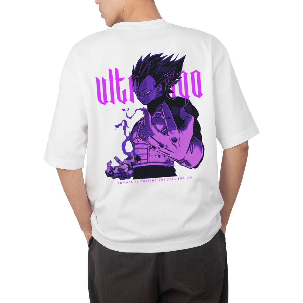 VEGETA TRICOU OVERSIZE - DRAGON BALL