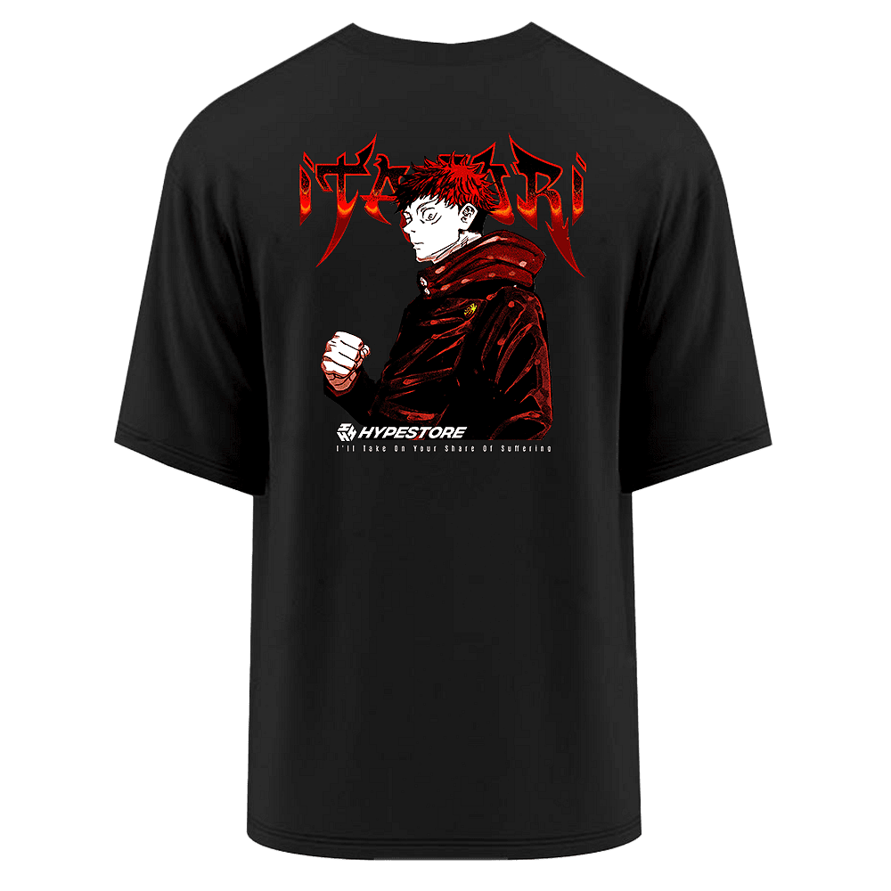 YUJI TRICOU OVERSIZE - JUJUTSU KAISEN