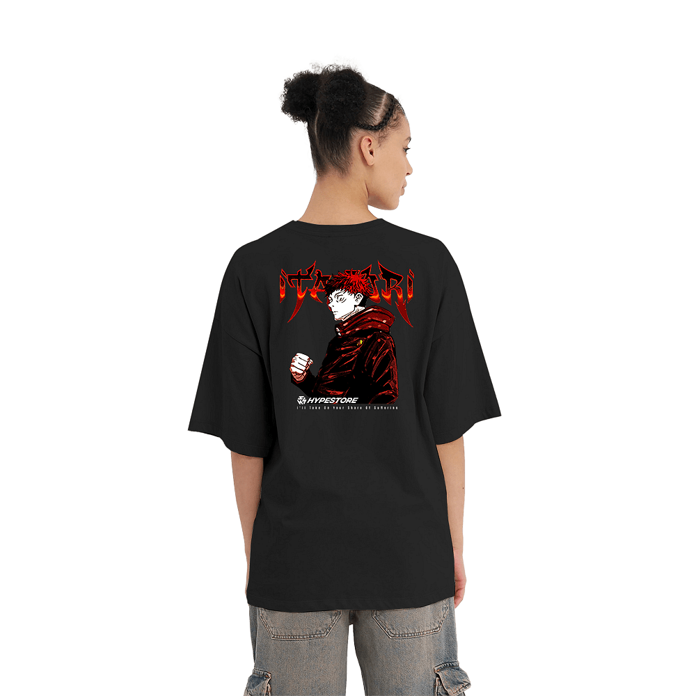 YUJI TRICOU OVERSIZE - JUJUTSU KAISEN