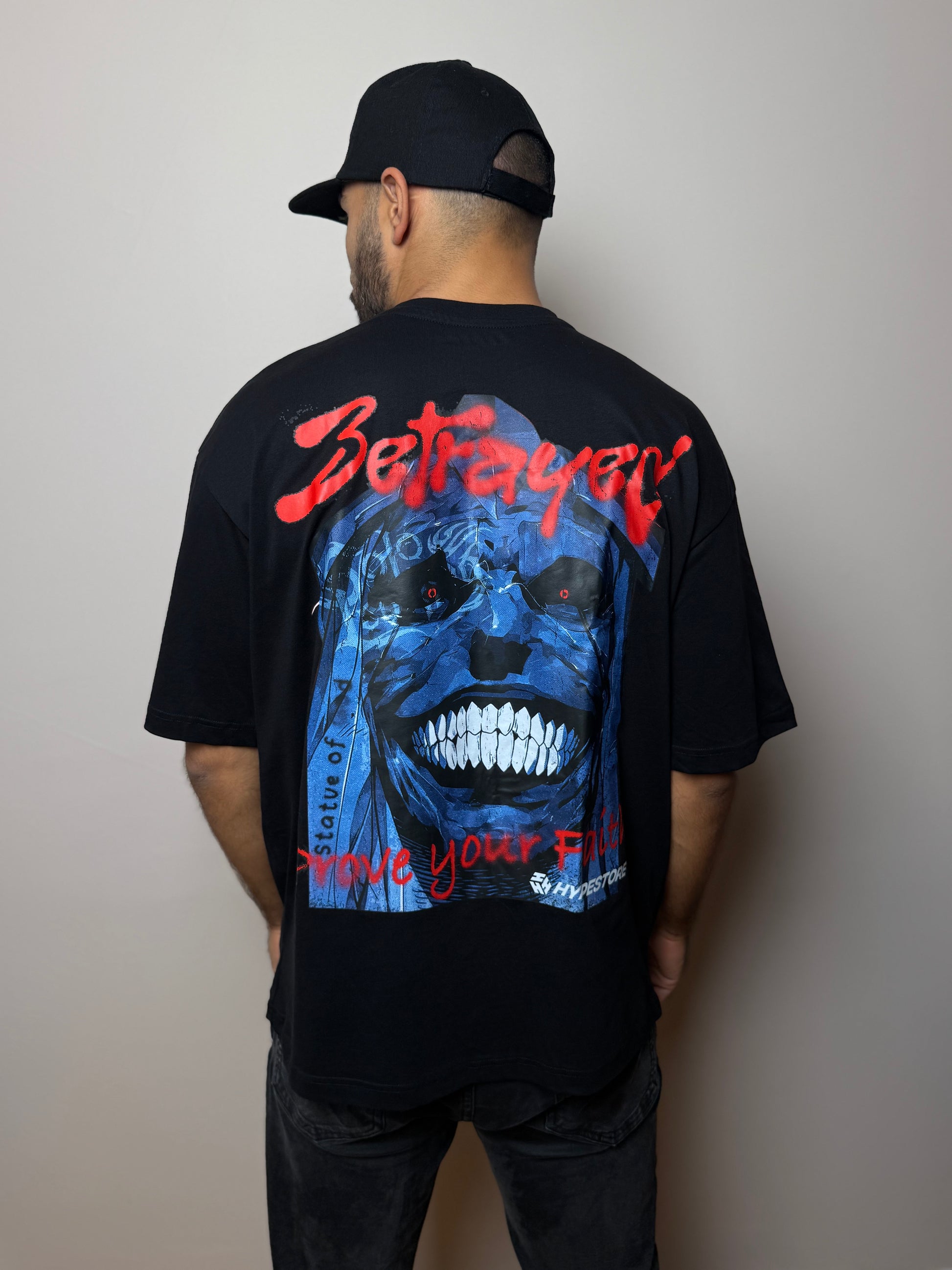 STATUE OF GOD OVERSIZE T-SHIRT - SOLO LEVELING - Hypestore