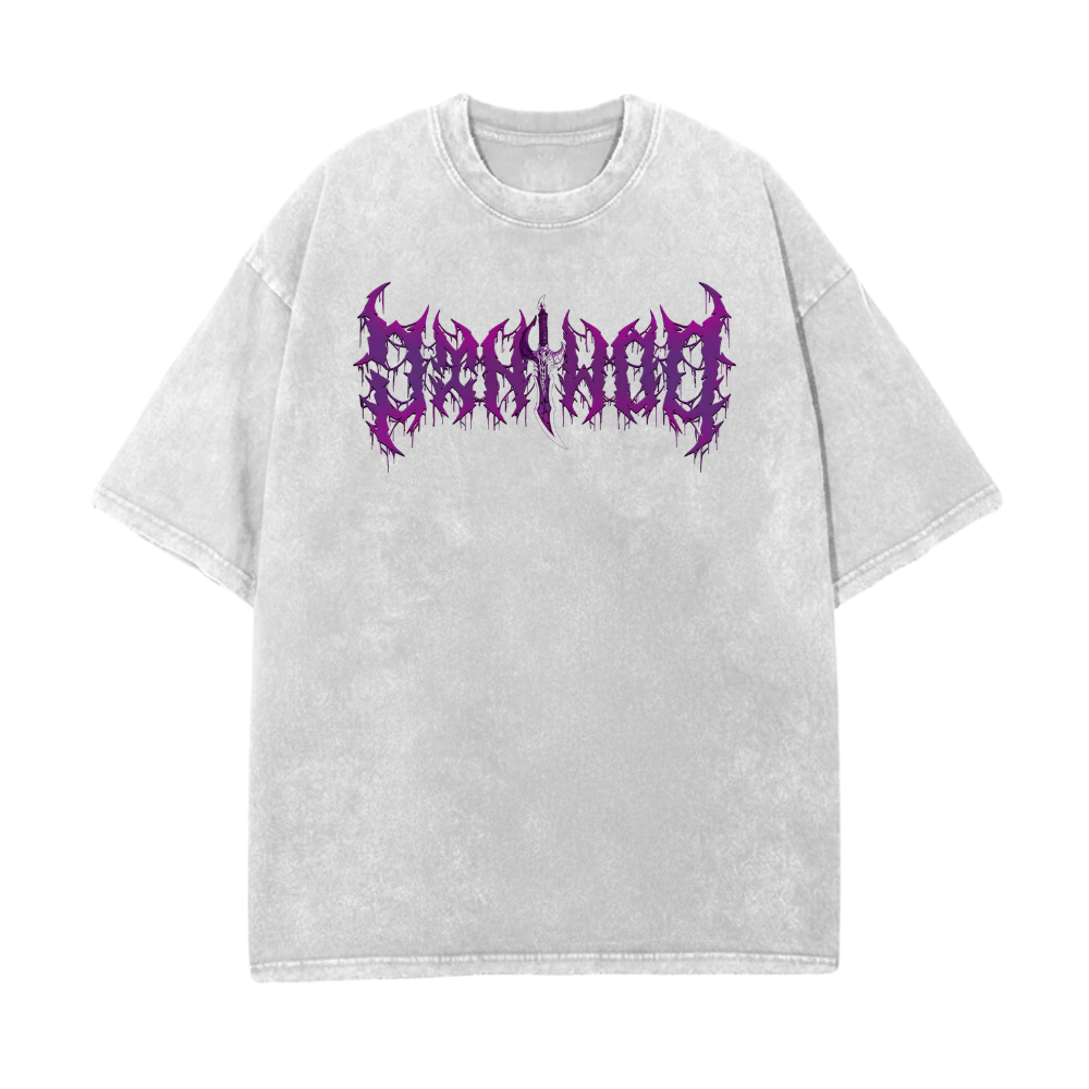 JINWOO GRAY OVERSIZE T-SHIRT - SOLO LEVELING