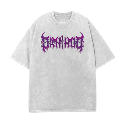 JINWOO GRAY OVERSIZE T-SHIRT - SOLO LEVELING