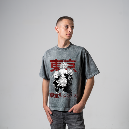TOKYO CREW OVERSIZE T-SHIRT - TOKYO REVENGERS