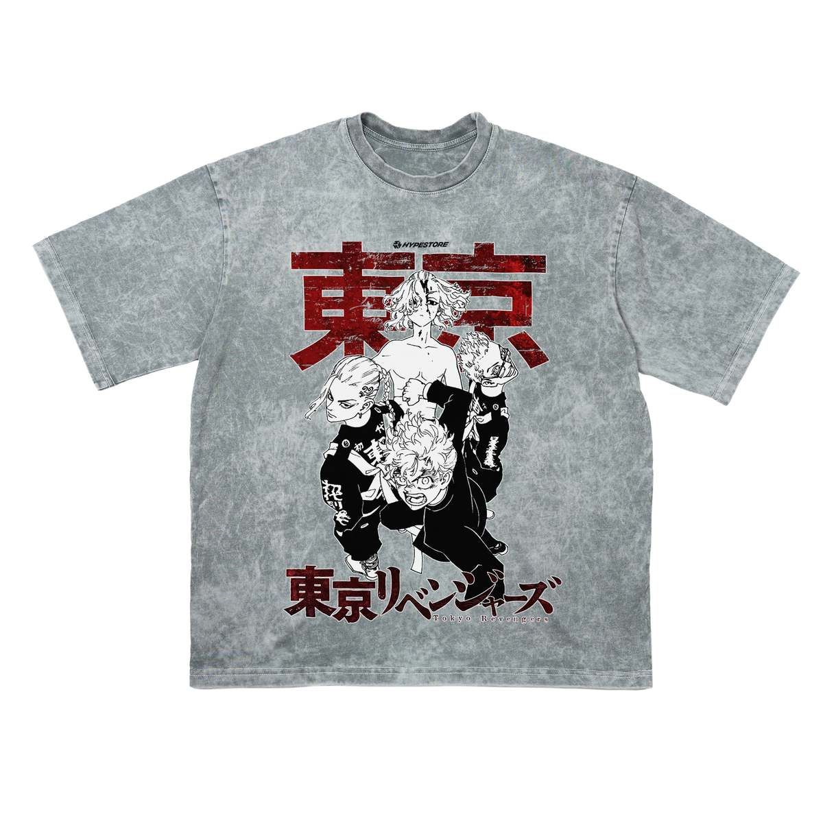 TOKYO CREW OVERSIZE T-SHIRT - TOKYO REVENGERS