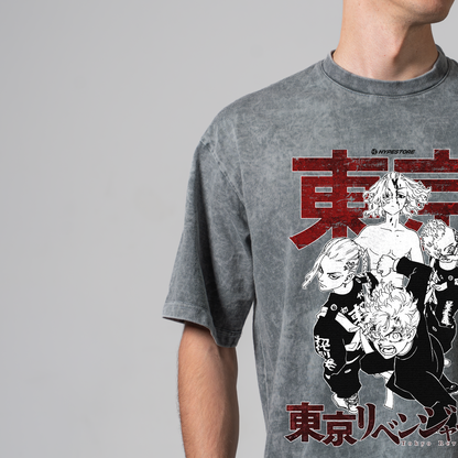 TOKYO CREW OVERSIZE T-SHIRT - TOKYO REVENGERS