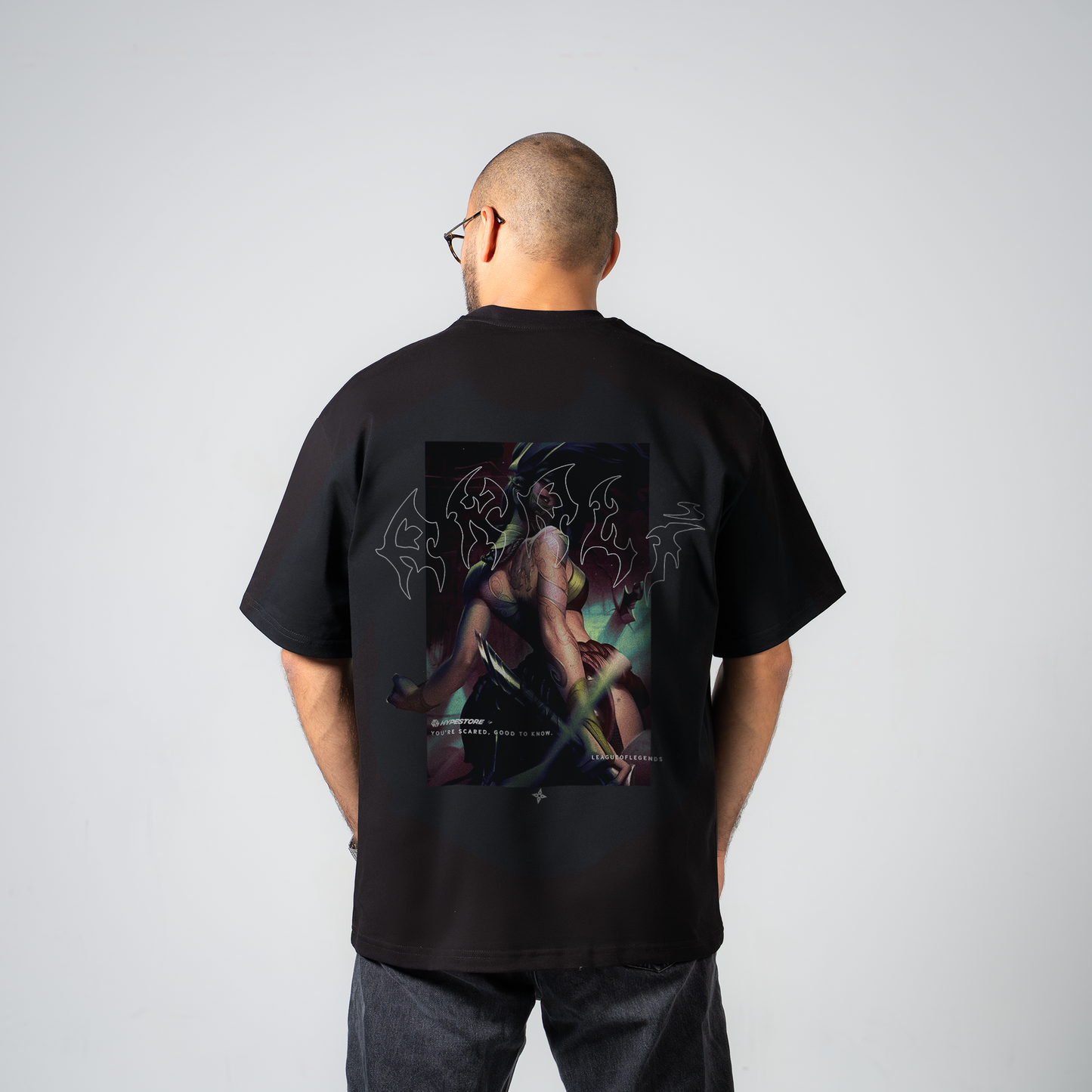 AKALI TRICOU OVERSIZE - LEAGUE OF LEGENDS