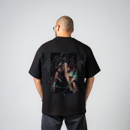 AKALI TRICOU OVERSIZE - LEAGUE OF LEGENDS