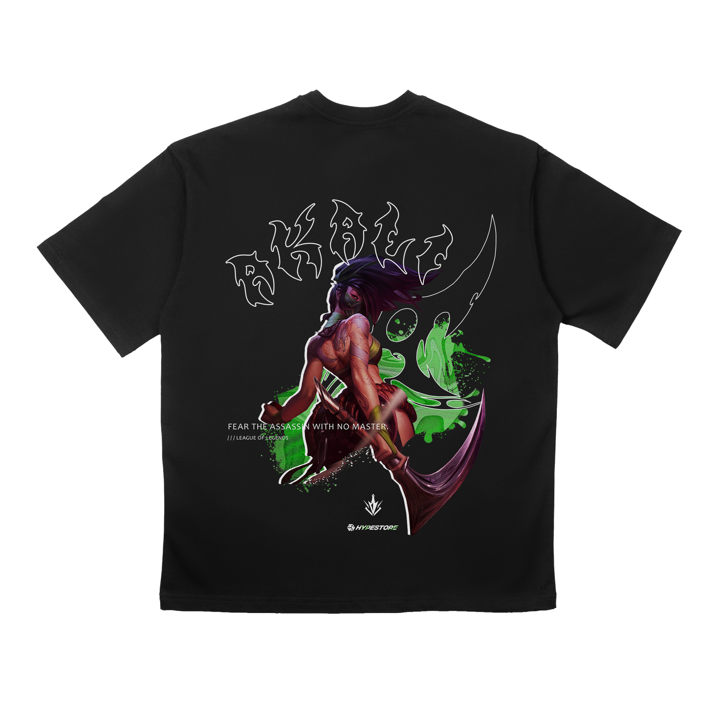 AKALI TRICOU OVERSIZE - LEAGUE OF LEGENDS