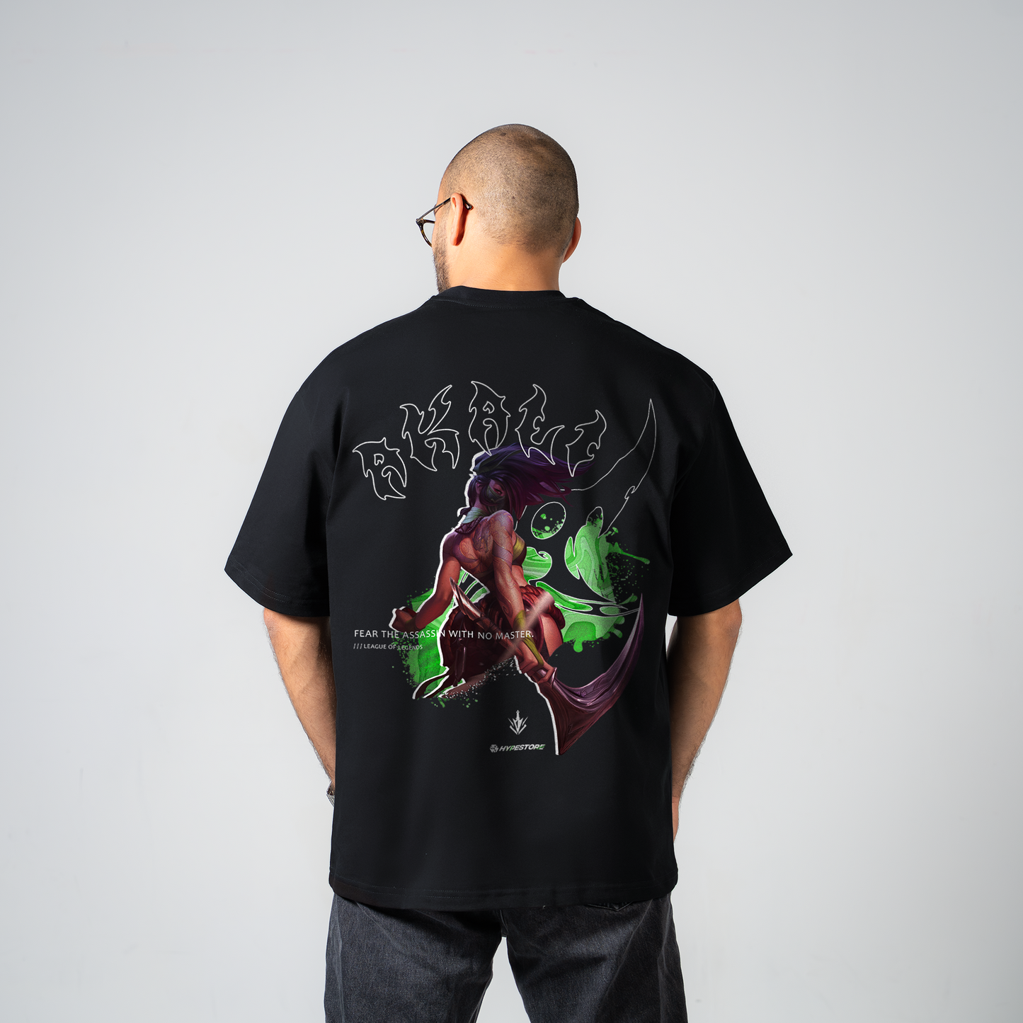 AKALI TRICOU OVERSIZE - LEAGUE OF LEGENDS