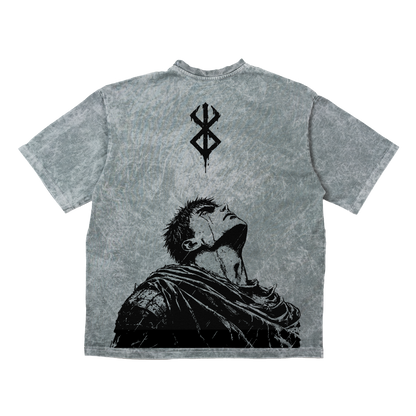GUTS FRONT OVERSIZE T-SHIRT - BERSERK
