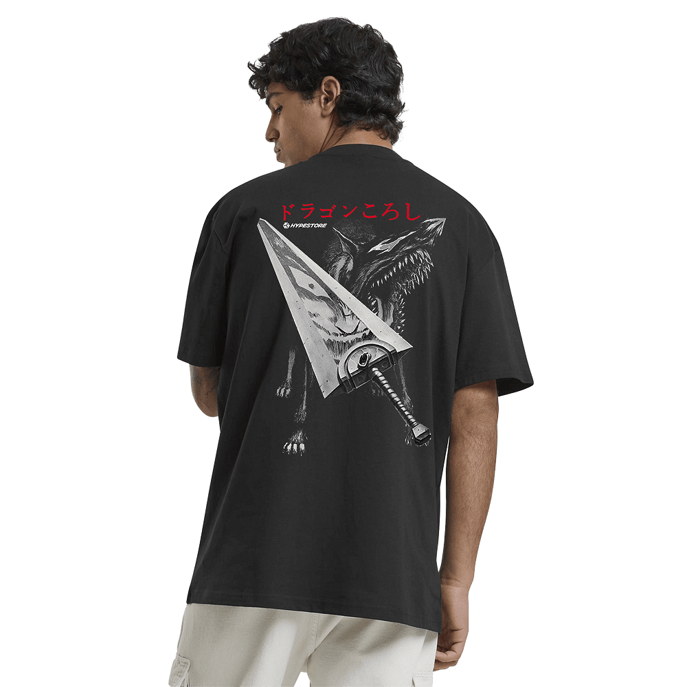 DRAGONSLAYER OVERSIZE T-SHIRT - BERSERK - Hypestore