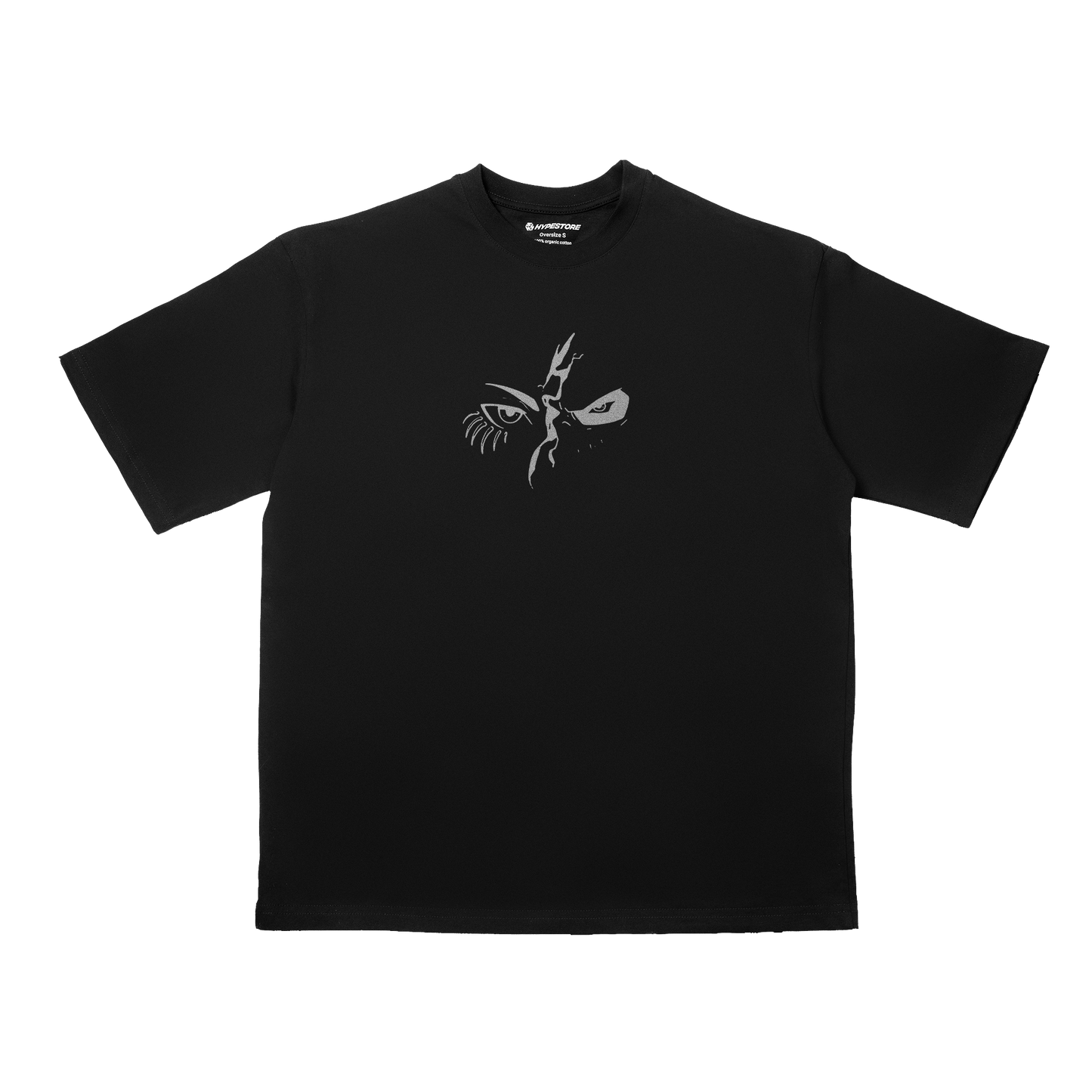 EREN BLACK TRICOU OVERSIZE - ATTACK ON TITAN