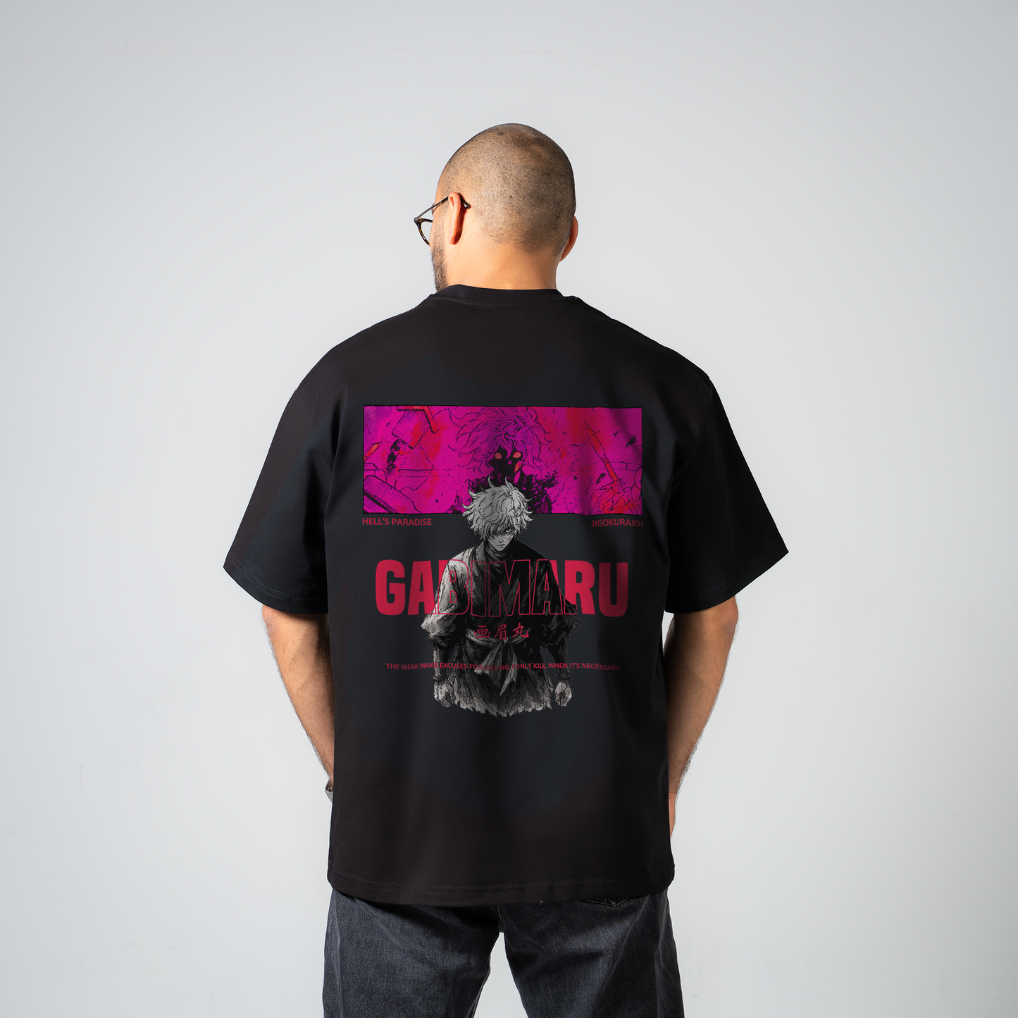 GABIMARU TRICOU OVERSIZE - HELL'S PARADISE
