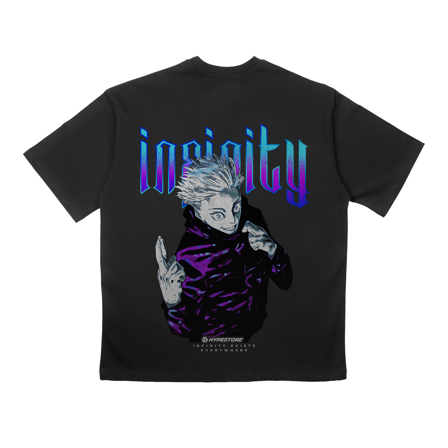 GOJO TRICOU OVERSIZE - JUJUTSU KAISEN