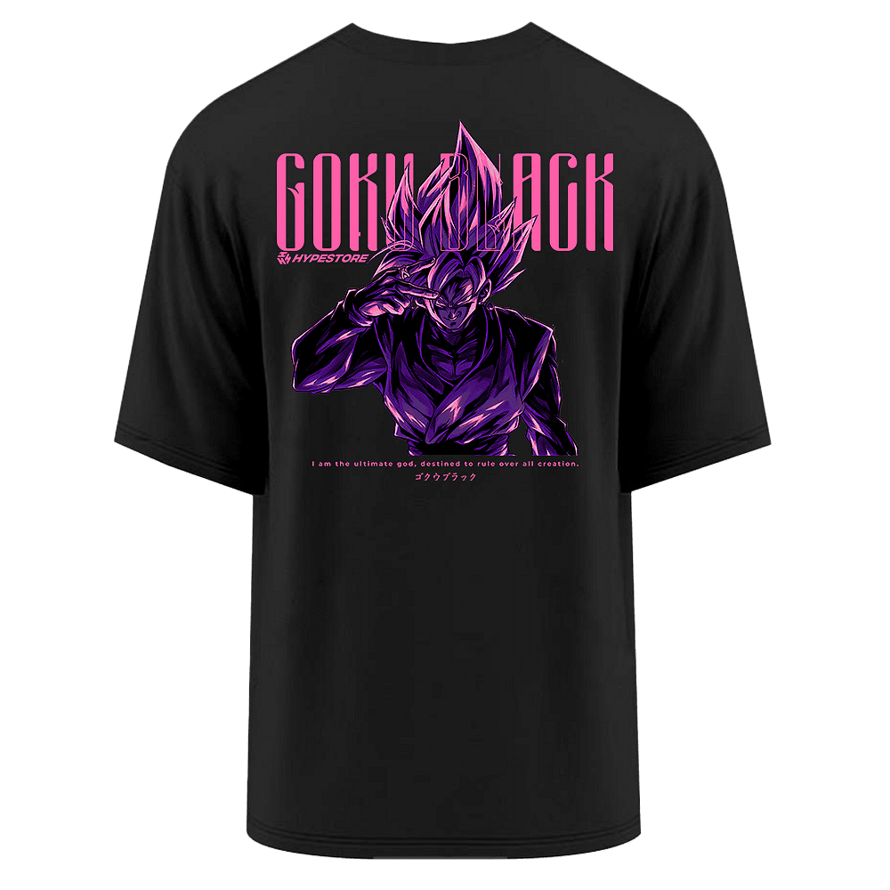 GOKU BLACK OVERSIZE T-SHIRT - DRAGON BALL - Hypestore