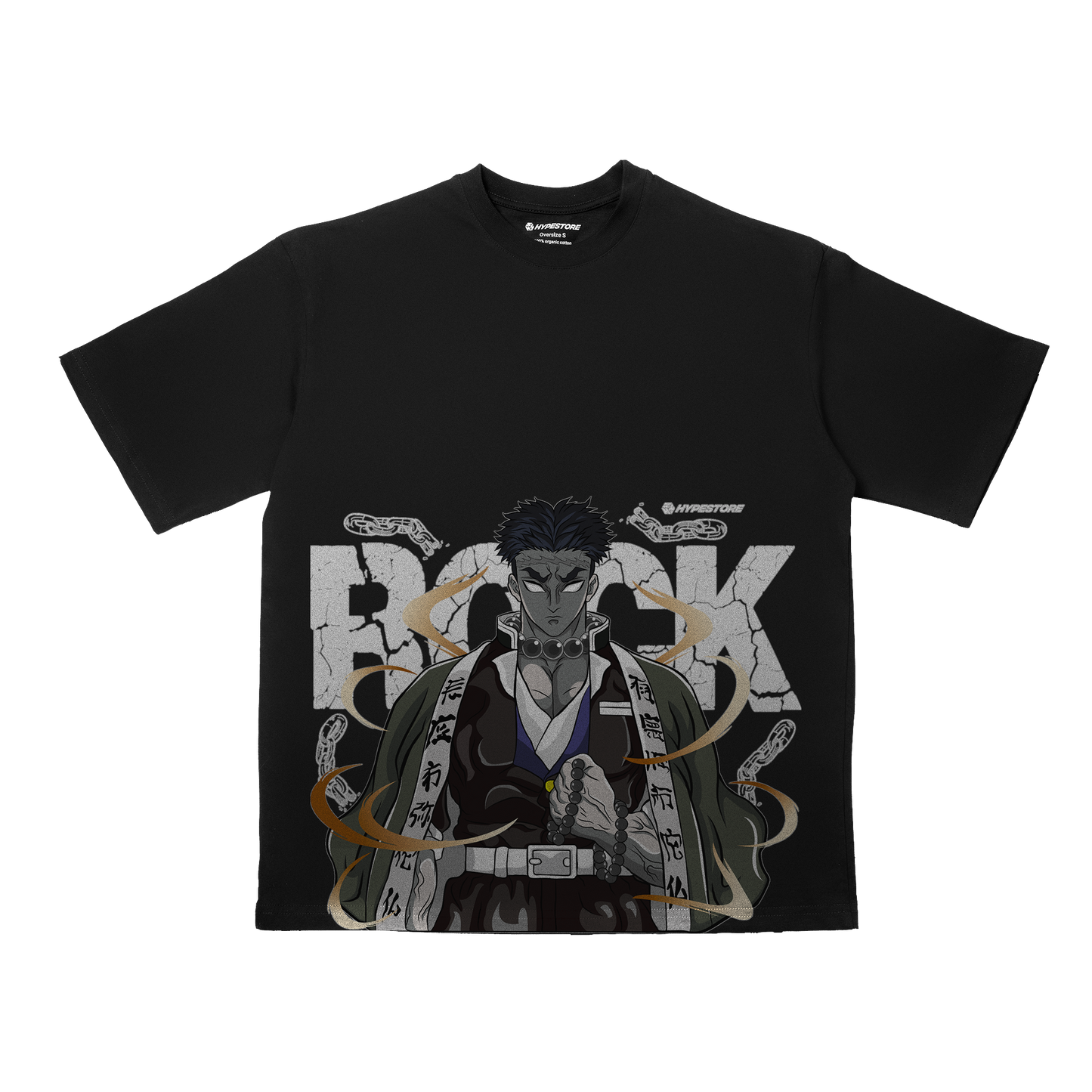 GYOMEI TRICOU OVERSIZE - DEMON SLAYER