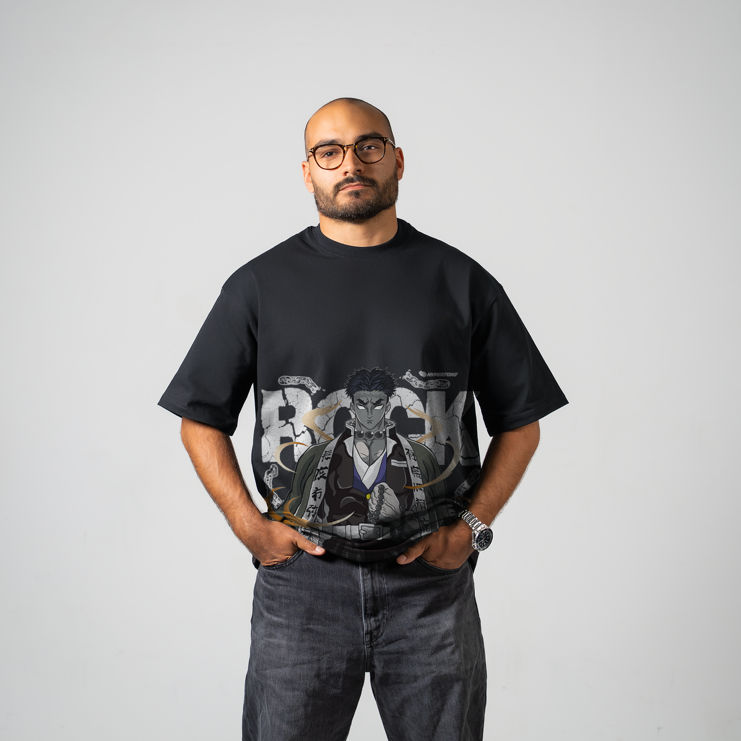 GYOMEI TRICOU OVERSIZE - DEMON SLAYER