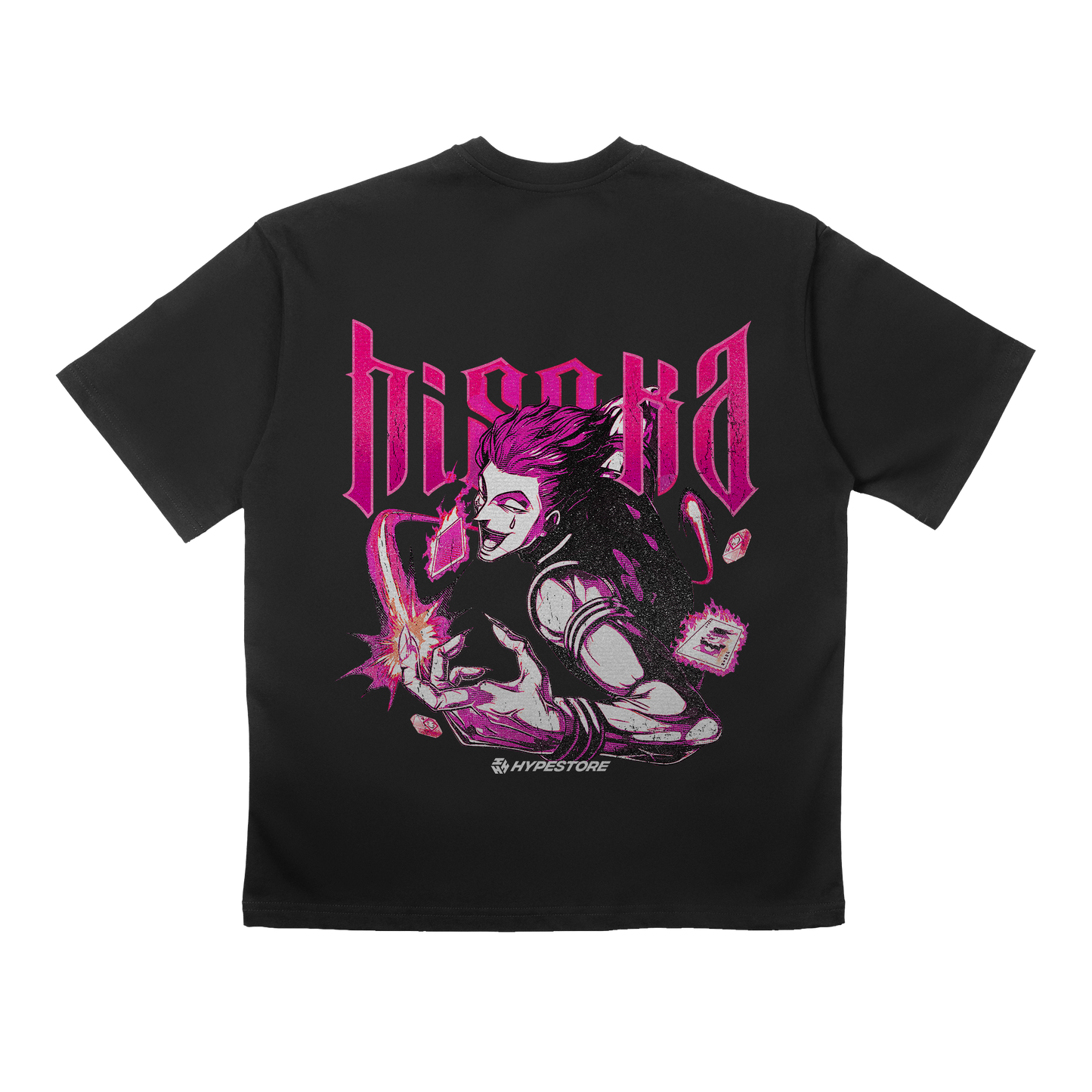 HISOKA TRICOU OVERSIZE - HUNTER X HUNTER