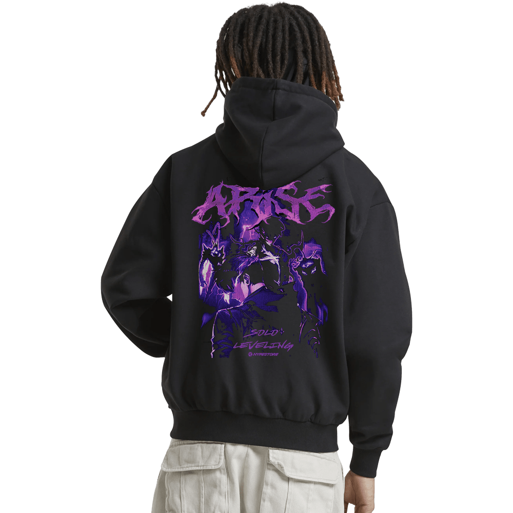 JINWOO HOODIE - SOLO LEVELING - Hypestore