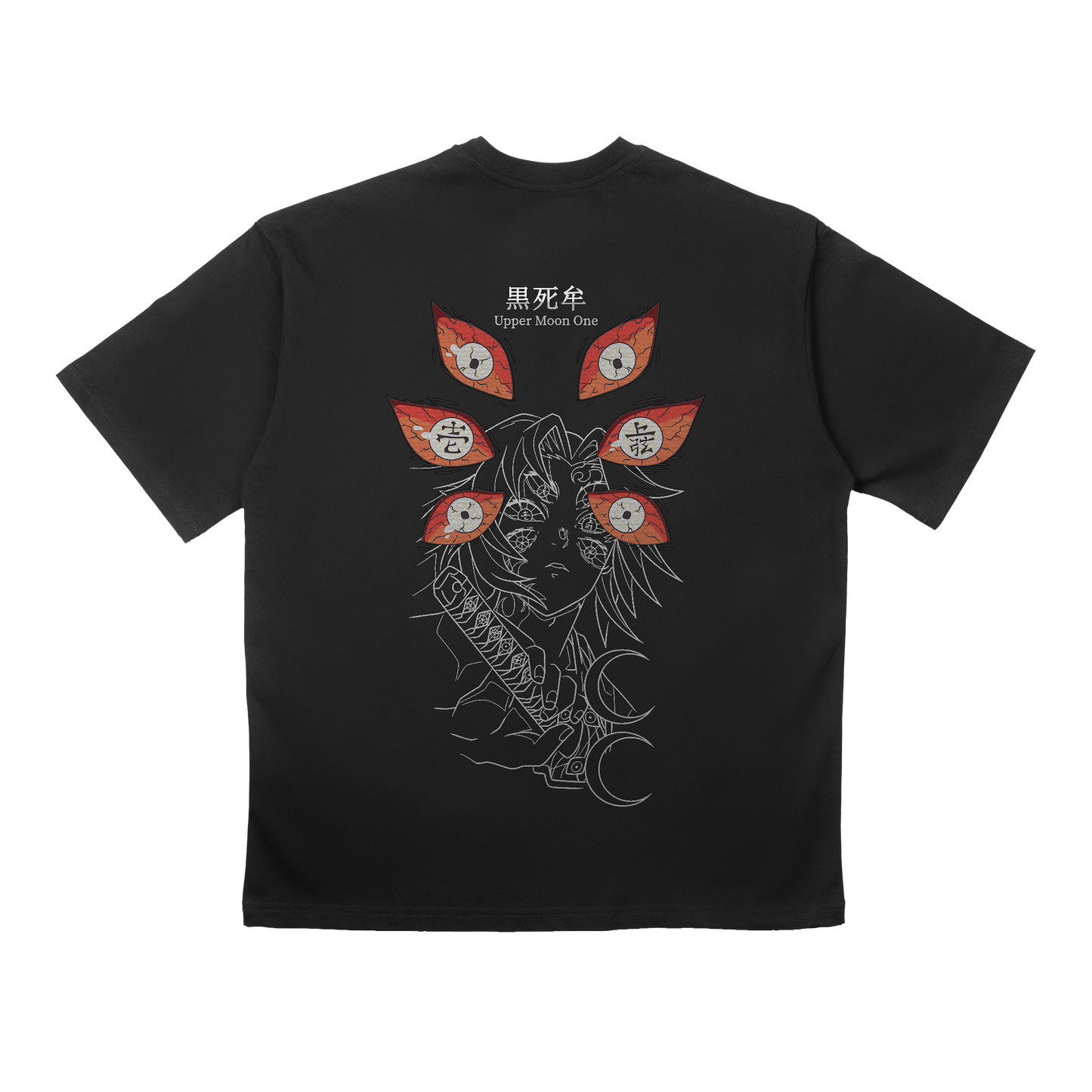 KOKUSHIBO TRICOU OVERSIZE - DEMON SLAYER