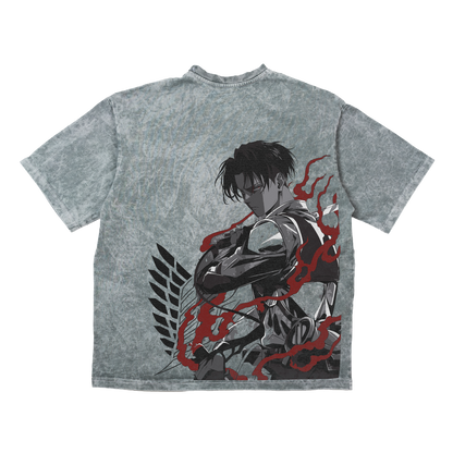 LEVI OVERSIZE T-SHIRT - ATTACK ON TITAN