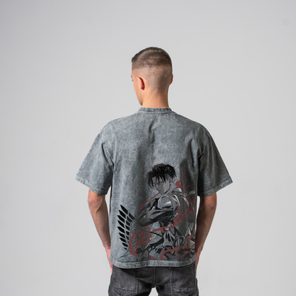 LEVI OVERSIZE T-SHIRT - ATTACK ON TITAN