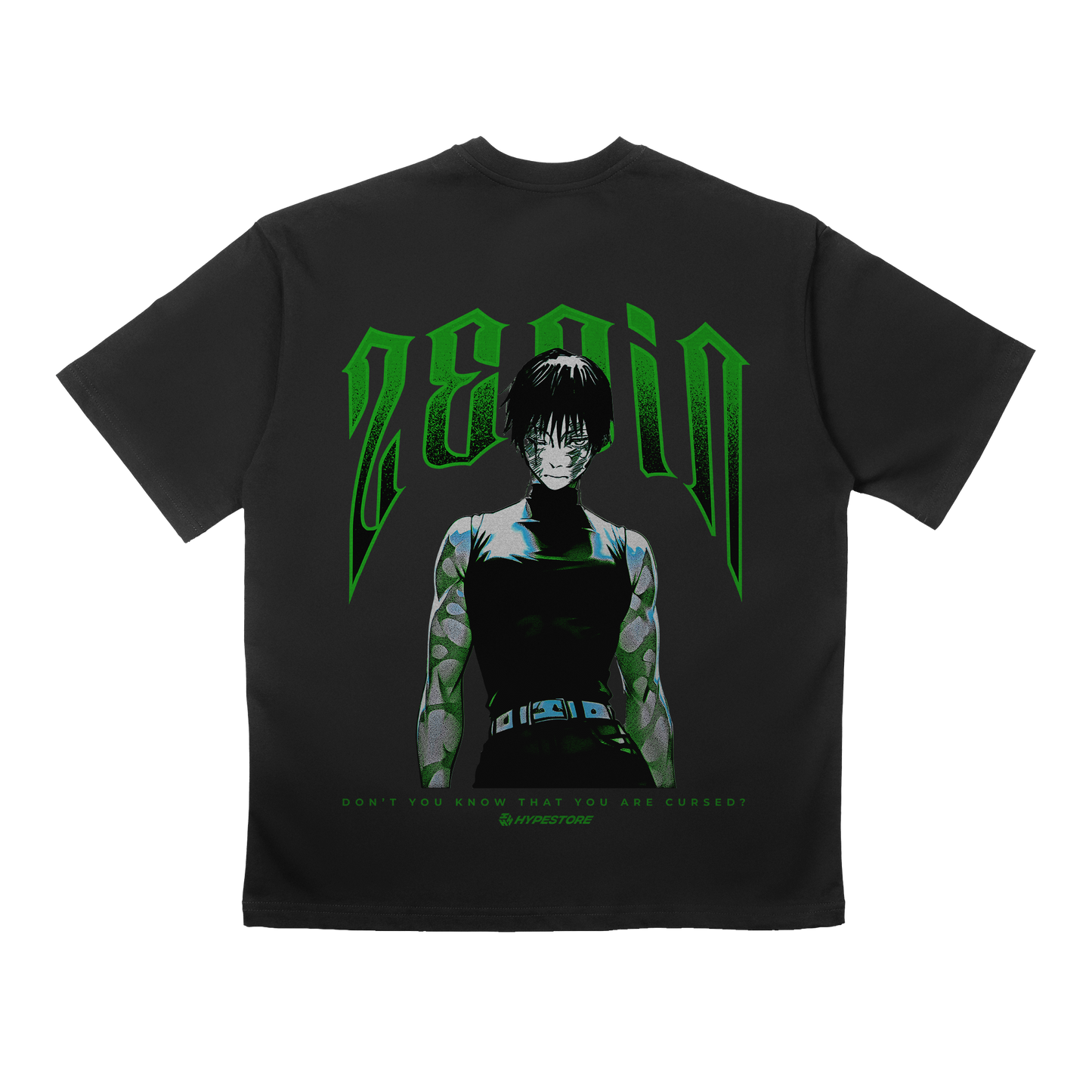MAKI TRICOU OVERSIZE - JUJUTSU KAISEN