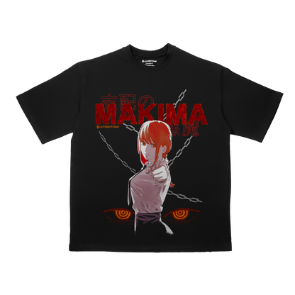 MAKIMA TRICOU OVERSIZE - CHAINSAW MAN