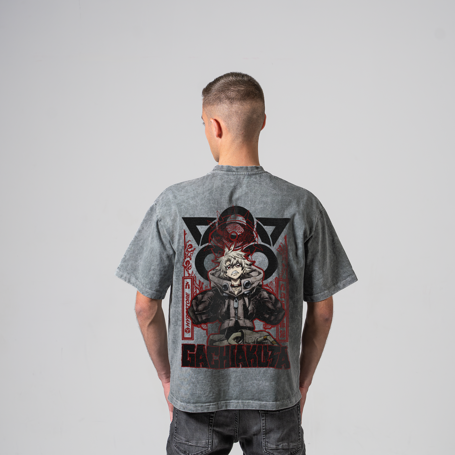 RUDO OVERSIZE TRICOU - GACHIAKUTA