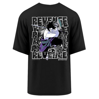 SASUKE TRICOU OVERSIZE - NARUTO