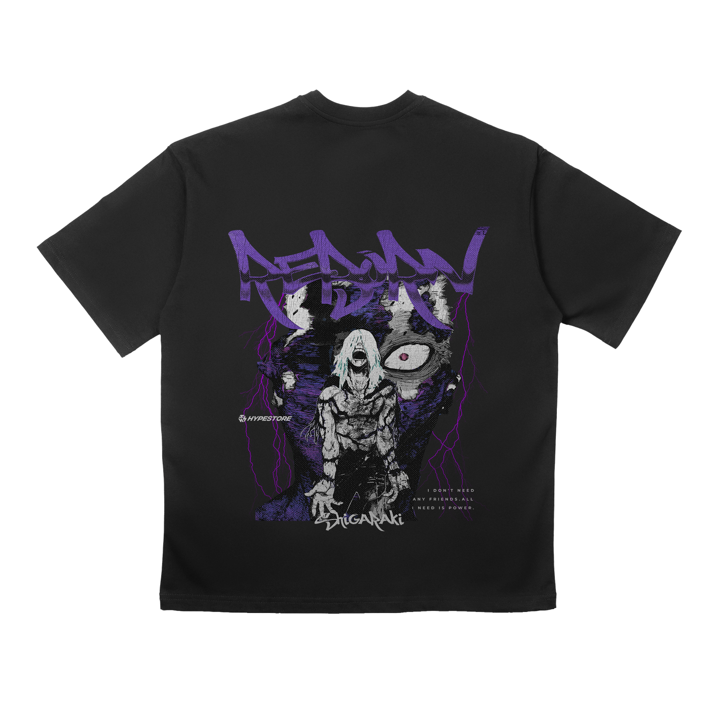 SHIGARAKI TRICOU OVERSIZE - MY HERO ACADEMIA