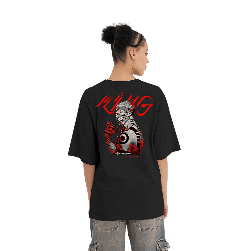 SUKUNA TRICOU OVERSIZE - JUJUTSU KAISEN