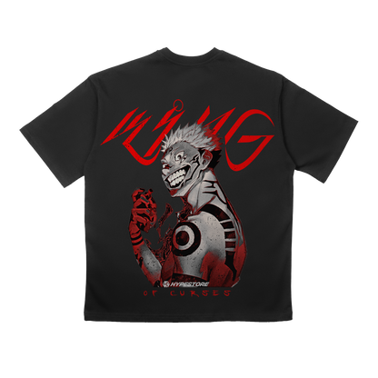 SUKUNA TRICOU OVERSIZE - JUJUTSU KAISEN