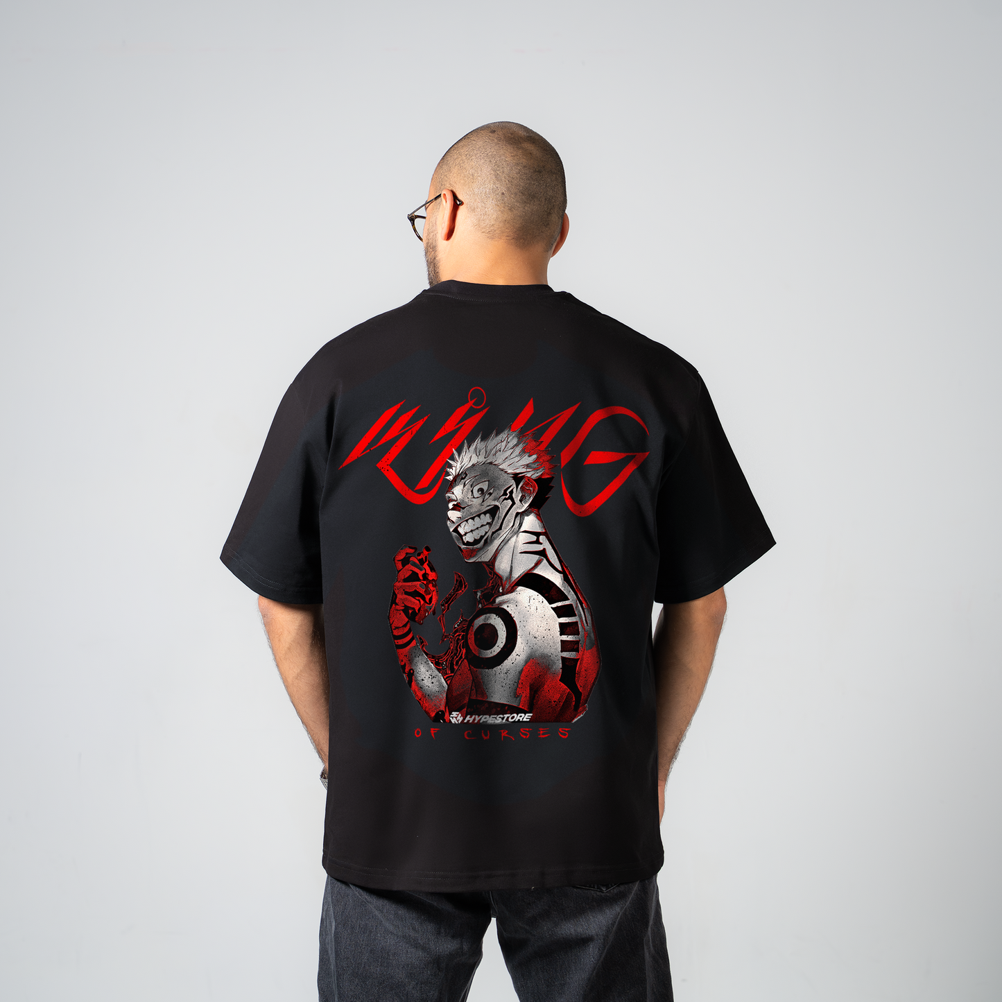 SUKUNA TRICOU OVERSIZE - JUJUTSU KAISEN