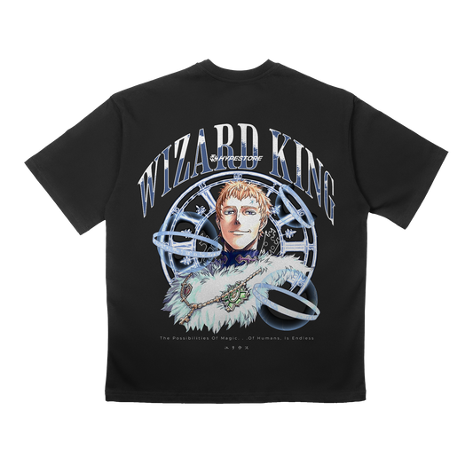 WIZARD KING TRICOU OVERSIZE - BLACK CLOVER
