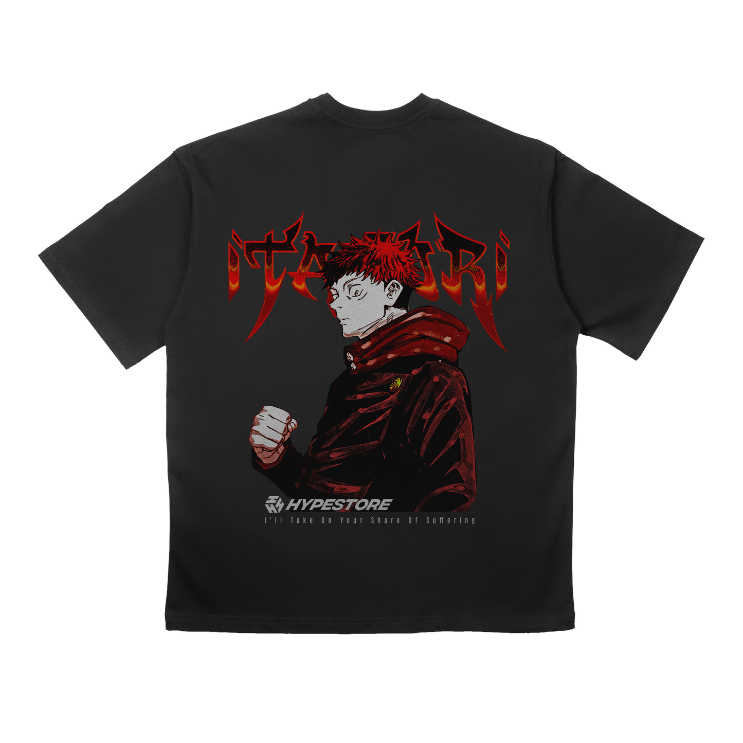 YUJI TRICOU OVERSIZE - JUJUTSU KAISEN